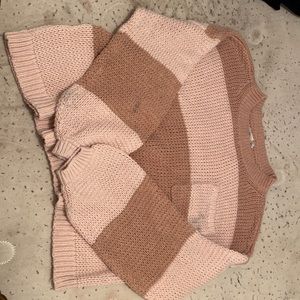multicolored sweater